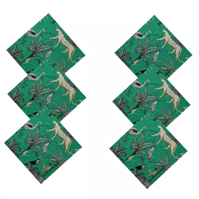 Verde Servilletas Conjunto De 48 PC Algodón Puro Tela 45x45 CM Té Paño Mesa Deco