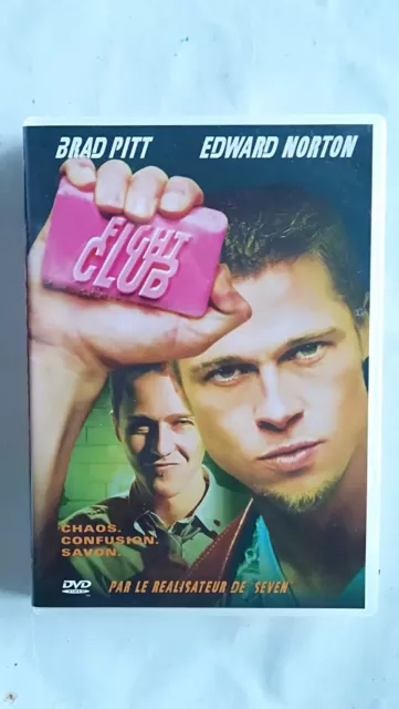 Fight Club de David Fincher avec Brad Pitt , Edward Norton ( DVD  )