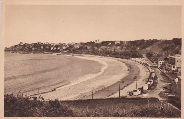 Carte Postale Ancienne Cpa 22 Perros-Guirec La Plage De Trestraou