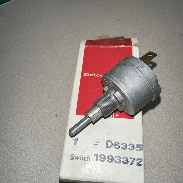 1967 1968 PONTIAC Firebird GTO 2 Speed Wiper Switch Chevy Truck NOS GM