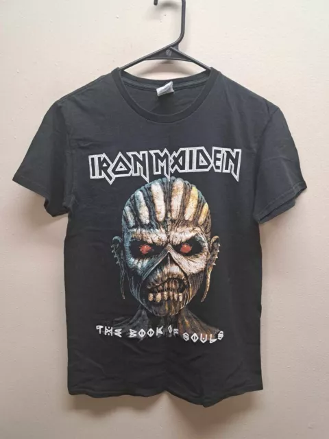 Iron Maiden The Book of Souls World Tour 2017 Men's Black Small T-Shirt