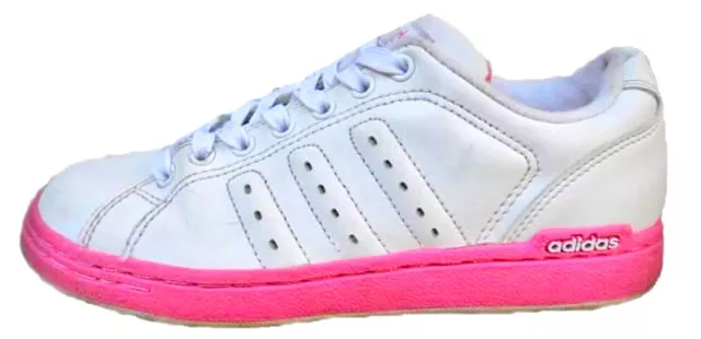 Adidas Corte Bajo Casual con Cordones Mujer Chica Blanco SPORTS en Forma Zapatos