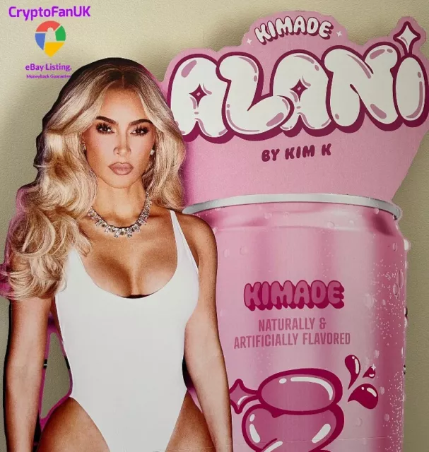 Kim Kardashian "Kimade" Alani Promotional Stand - 5ft 7in - Rare, hard To Find.