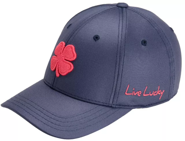 NEW BLACK CLOVER Live Lucky Spring Luck Navy/Pink L/XL Golf Hat/Cap $23 ...