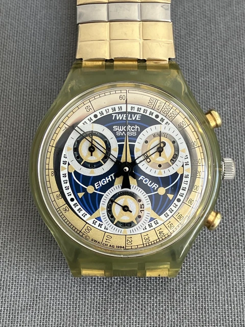 Chronograph Swatch Swiss 1994 VINTAGE 1994 SWATCH Swiss Made