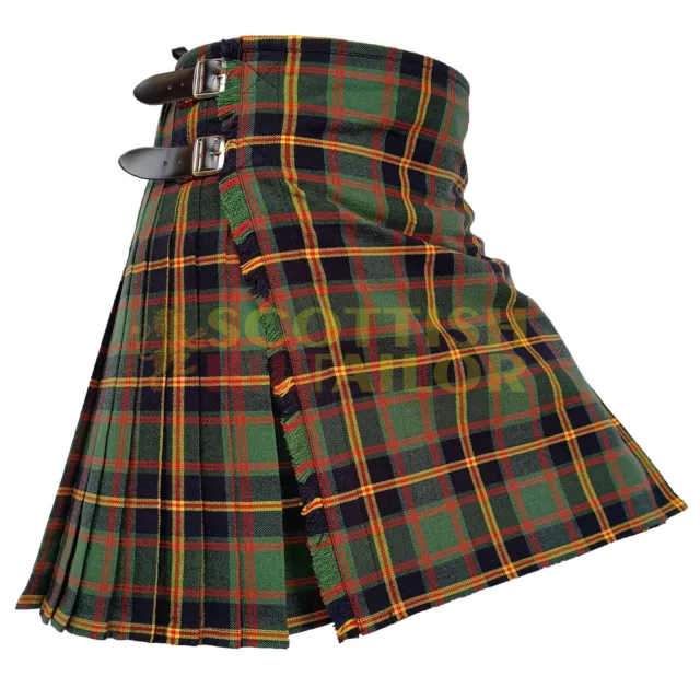 Scottish Handmade Traditional US Marine Corps Tartan Kilt & Custom Size Kilts