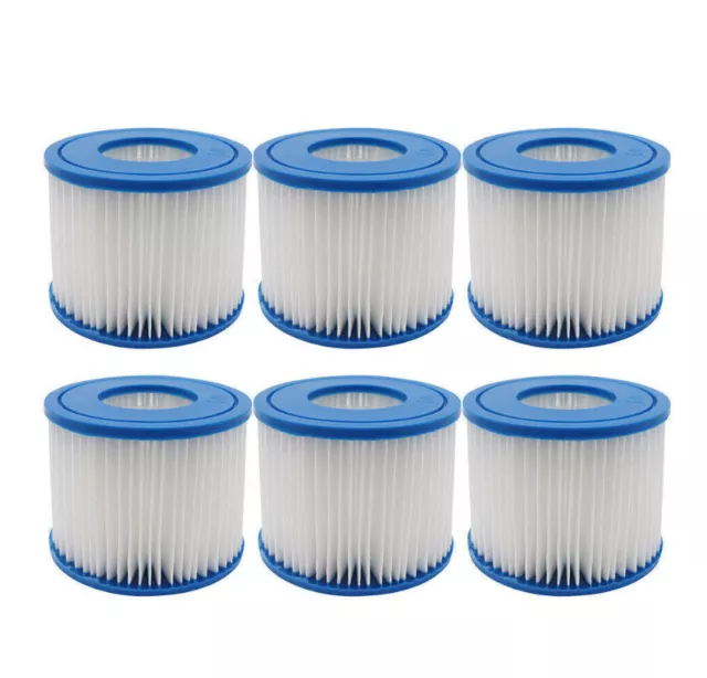 2/10Pcs For Bestway Lazy Lay-Z-Spa Filters VI Cartridge Hot Tub Swimming Pool UK