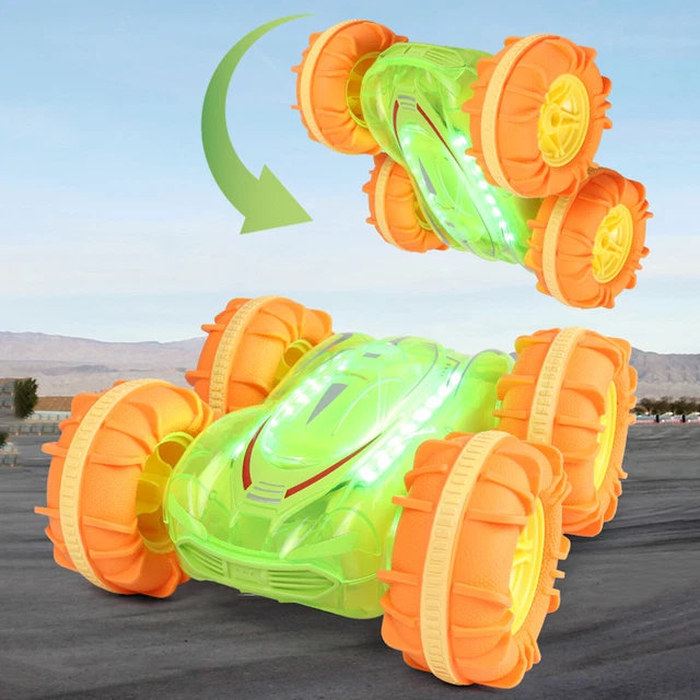 Aazon.co: Ostop Aphibious Reote Control Car, Water And Land Stunt