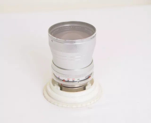 Kodak Retina Schneider Tele Xennar F4 135mm lens with Kodak Filter