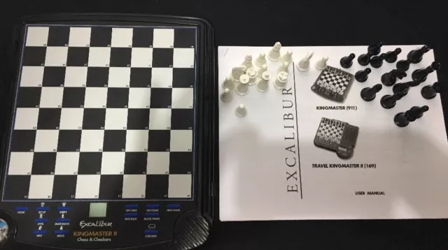 Vintage Excalibur King Master Electronic Chess Game 911E FAO Schwarz