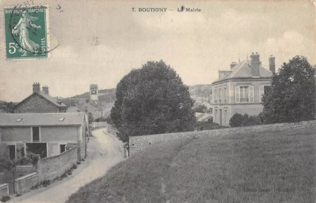Cpa 91 Boutigny La Mairie