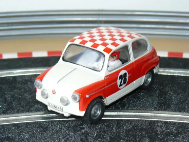 404- Scalextric TecniToys SEAT 600 TC 600 slot car 1:32 exin scx TC600 fiat