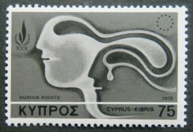 Zypern, Mi.Nr. 494 **, auch Europa - Mitläufer - Ausgabe