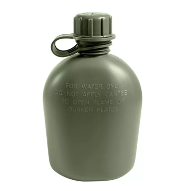 1 Quart Canteen Standard Issue Olive Drab Green - New - Free Shipping!