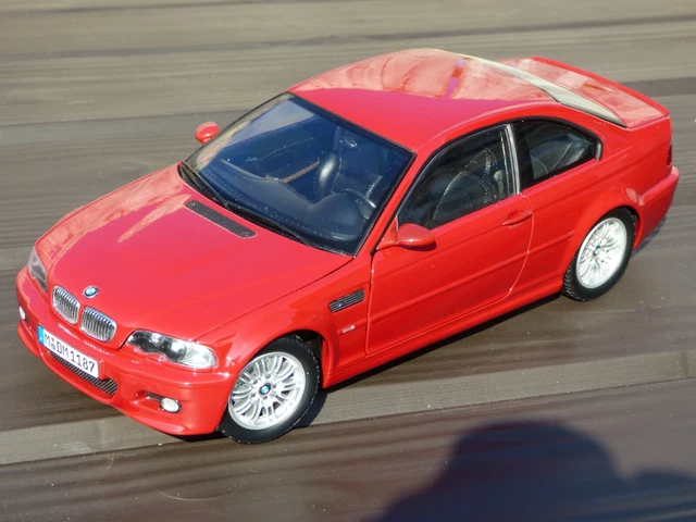 BMW M3 E46 1:18 Dealer Edition Kyosho Imola Red Toy Model Car Rare