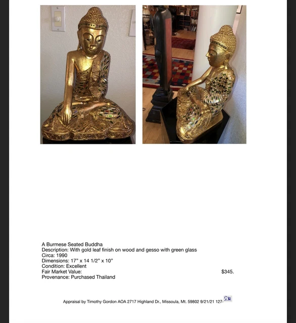 burmese buddha statue