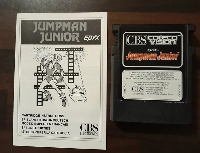 CBS Coleco Jumpman Junior Colecovision Adam NIB New in box