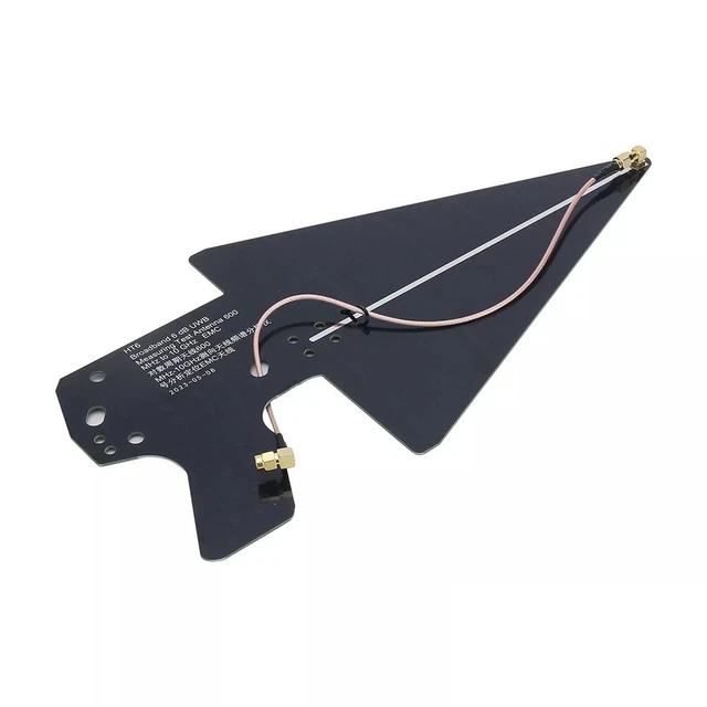 Antenne Log-périodique HT8 0,1-12 GHz - Directionnelle, Gain élevé, Portable Pour Mesures DF, Tests CEM Et Spectre