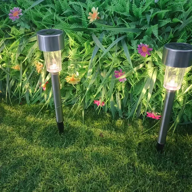 Solar Lamp Powered LED Lights Colorful Outdoor Rain Proof Patio Garden Light