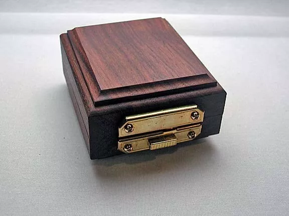 Custom Made, Black Walnut Display Case, Size-0 Standard Bow, #1838, CSJ