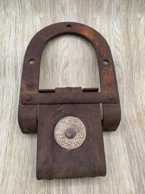 1906 Antique Barn Door Rollers Pulley Horseshoe Slider Garage Door Cast Iron