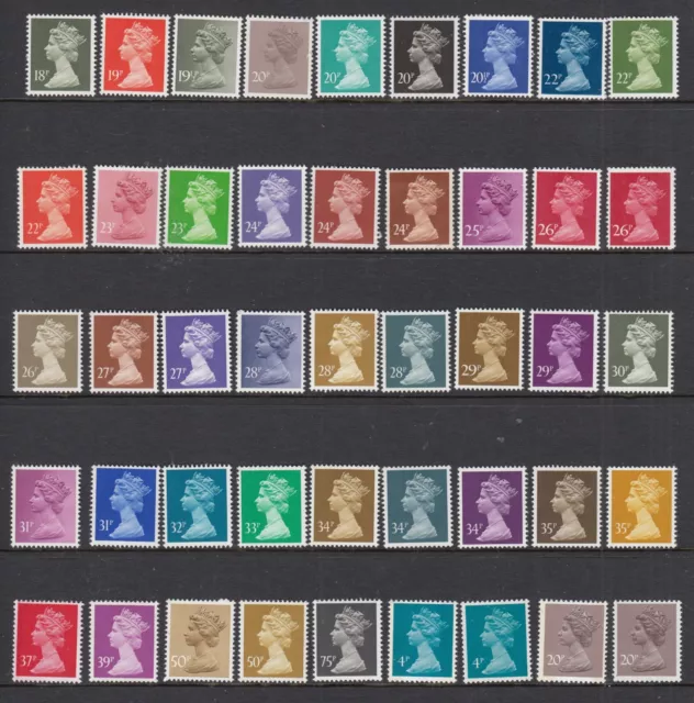 GB MINT MACHIN Photo X924 -X999 MNH Unmounted NHM - multiple listing