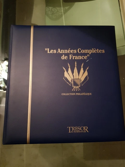 Album LES ANNEES COMPLETES DE FRANCE collection Trésor du Patrimoine 17 années