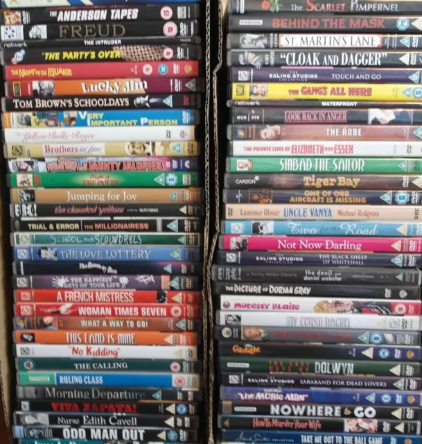 Classic Films Dvd From The 40'S 50'S 60'S 70'S Multi Purchase Discount Freepost