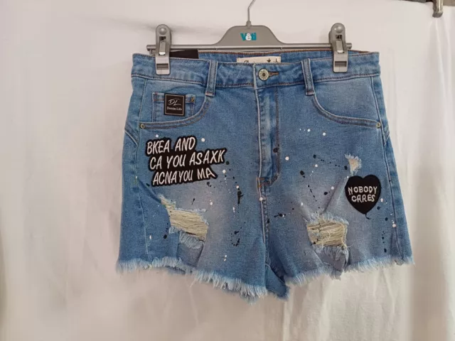 short en jean DENIM taille L neuf avec étiquette