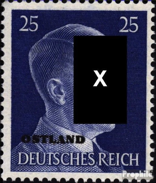 Briefmarken Ostland (Dt.Bes.2.WK.) 1941 Mi 13 gestempelt