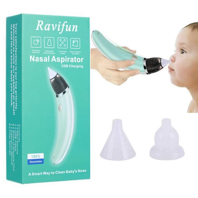 Baby Nasal Aspirator, Electric Nose Sucker Mucus Cleaner for Newborns