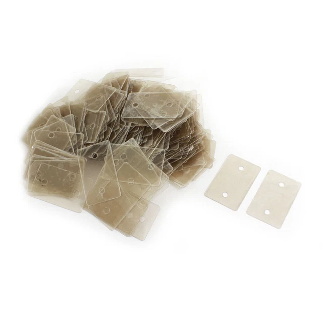 Hojas de repuesto Mica maternizada 24 mm x0,12 mm x39 mm 300 piezas