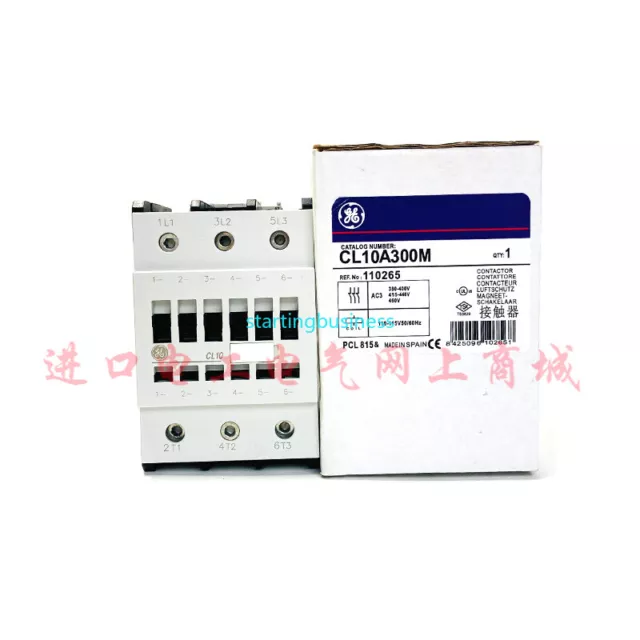 1pcs New For GE contactor CL10A300M AC110V in box FREE SHIPPING