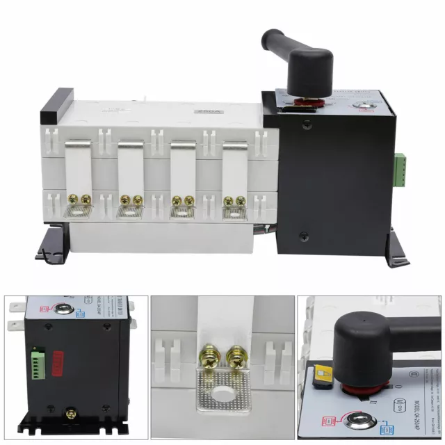 4P 250A for Generator Automatic Transfer Switch 4P 50/60Hz Dual Power