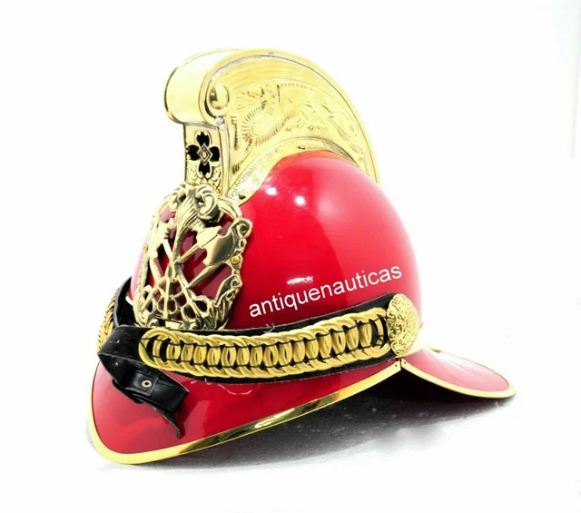 LG-Imports 2861k-2 Casque de pompier américain en plastique Rouge Taille unique, rouge, OneSize - Kinder LG-Imports 2861k-2 Casque de pompier américain en plastique Rouge Taille unique, rouge, OneSize - Kinder