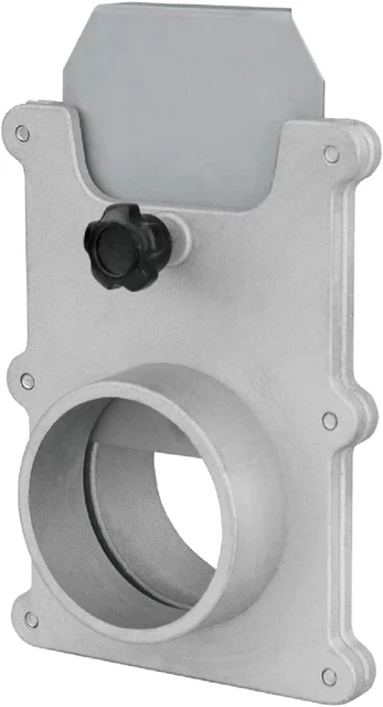 POWERTEC 70134 2-1/2-Inch Aluminum Blast Gate for Vacuum / Dust Collector