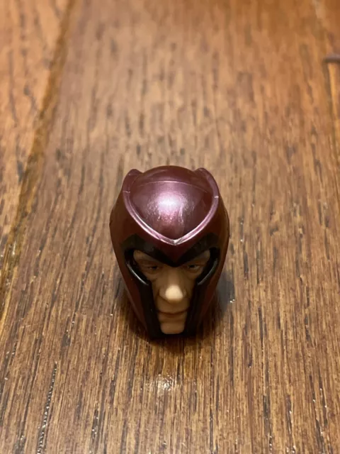 Marvel Legends MAGNETO HEAD For Custom Fodder 6” 1/12 Scale X-Men Brotherhood