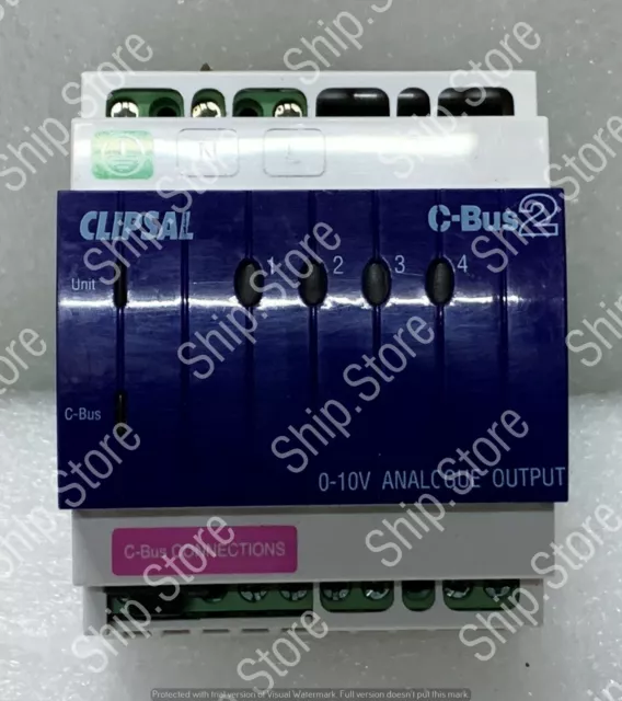 Clipsal L5504AMP C-Bus din Schiene Montiert Analog Leistung Einheit, 4 Channel,