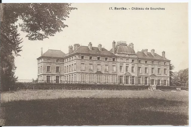 CPA-72 - Postcard - SARTHE - Castle of SOURCHES
