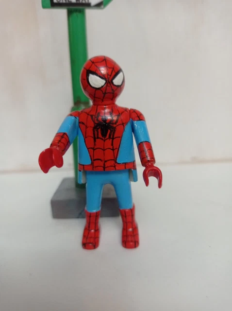 PLAYMOBIL GUARDIAN ROJO marvel avengers superheroes custom EUR 24