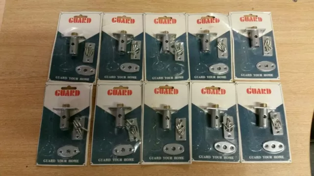 LOCKSMITHS HANDYMAN JOB LOT OF 10x NEW ERA (GUARD) No 838 WINDOW SECURITY BOLTS