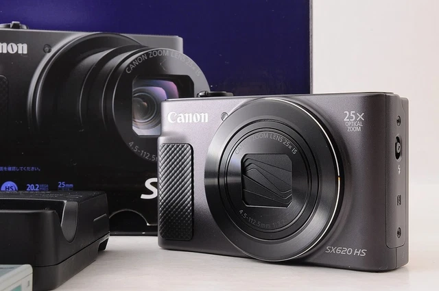 【TOP MINT+】CANON Power Shot SX620 HS 20.2MP Compact Digital Camera BOX Case JP