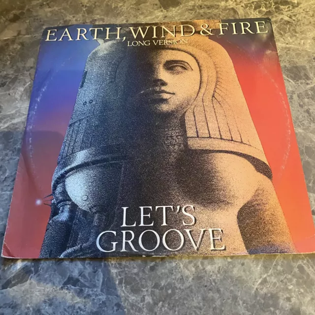 EARTH, WIND & FIRE Raise! Vinyl LP Philip Bailey Let’s Groove My Love CBS VG/VG