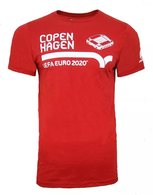 Copenhagen Football T Shirt Mens Large Denmark Euro 2020 Top L