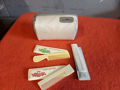 Vintage Air Mauritious Airline bag and a BA comb +2 Cathay Pacific combs