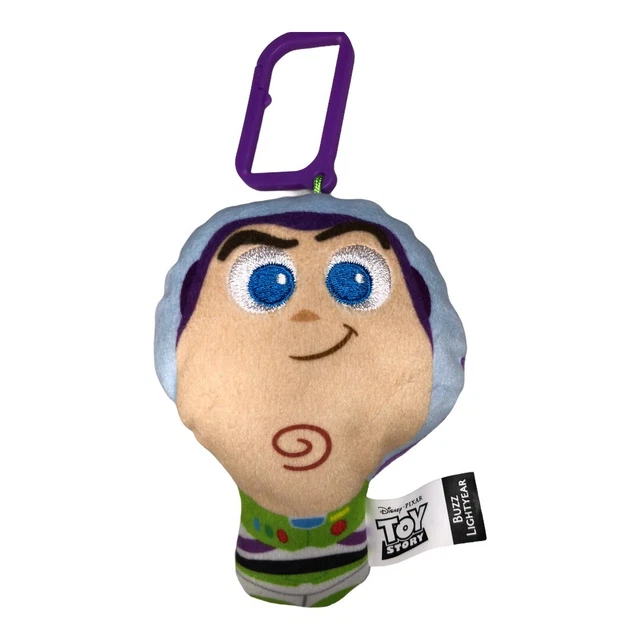 MCDONALD'S HAPPY MEAL Disney Pixar Buzz Lightyear Keychain Bag Plush 3