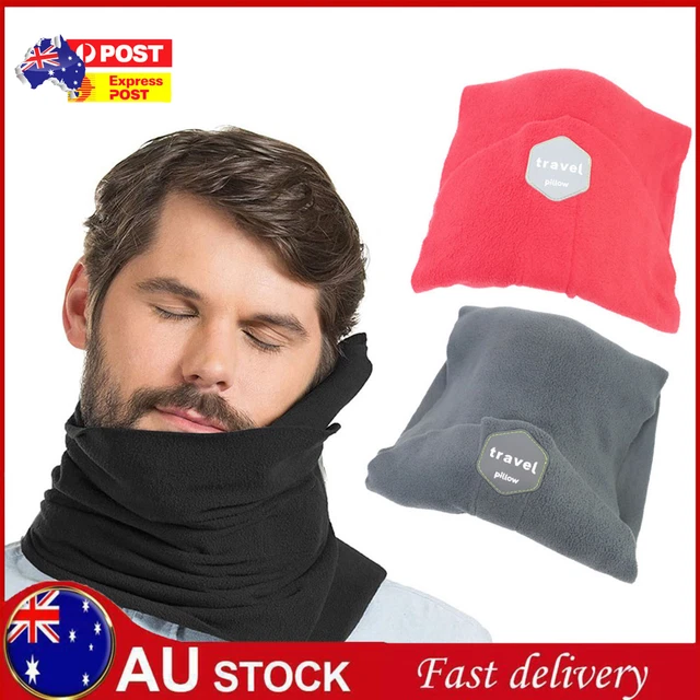 Portable Neck Collar Brace Soft Support Trip Rest Sitting Nap Travel Wrap Pillow