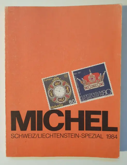 Michel Schweiz / Liechtenstein Spezial 1984 Briefmarken Katalog