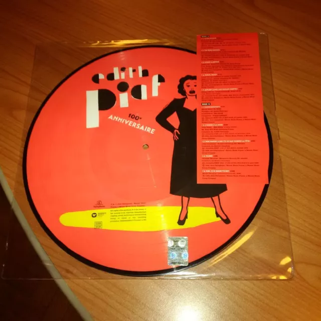 Pdk Edith Piaf 100° Anniversaire 0825646069477 Unplayed France Ps 2015 Limited