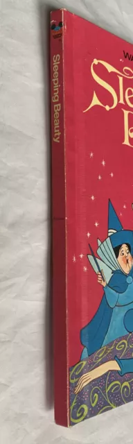 Vtg Walt Disney's Sleeping Beauty Hardcover Book Club Edition Random House 1974 3